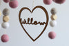 CMC GOLD - Pebbles White Felt Ball Baby Mobile