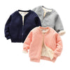 Fluffy Bomber Jacket | Grey