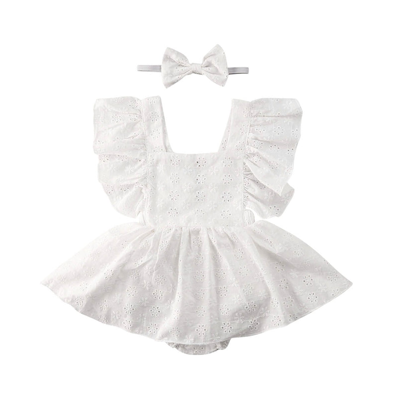 Elodie Romper & Matching Headband