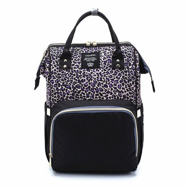 Nappy Bag Leopard Diva | Purple
