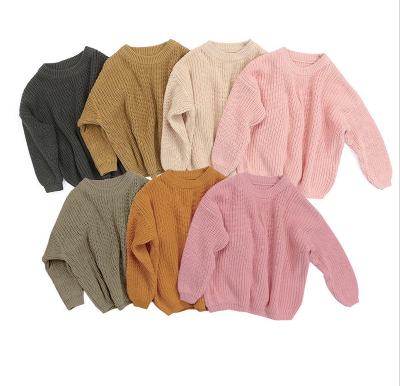 Cuddly Knit Sweater | Pink