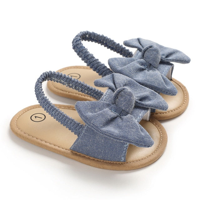 Bow Knot Sandals | Blue