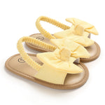 Bow Knot Sandals | Yellow