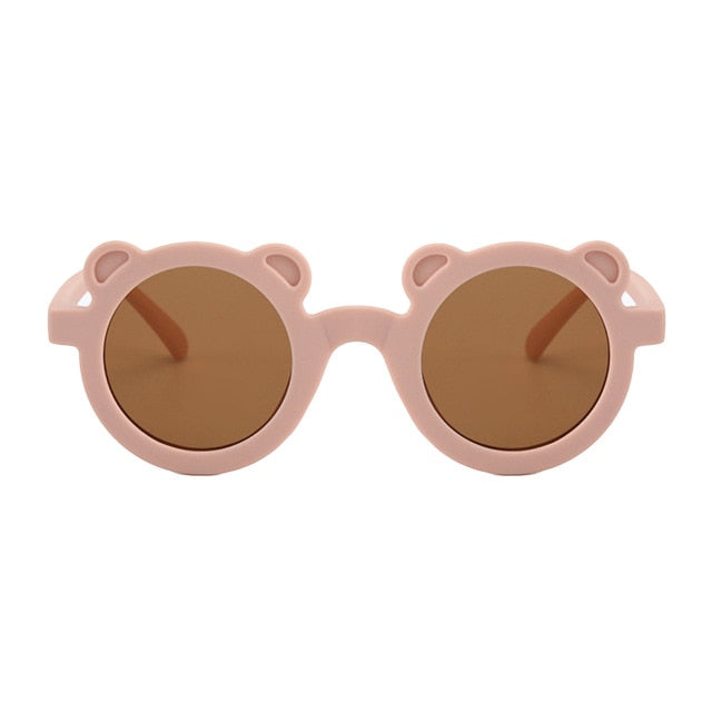 Bear Shaped Sunglasses | Dusky Pink