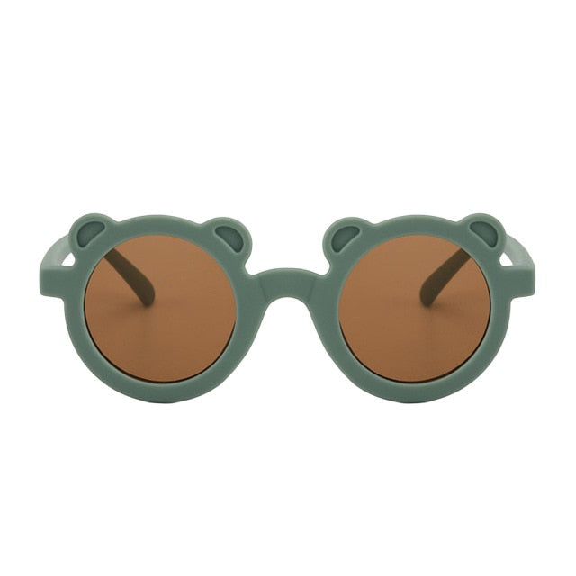 Bear Shaped Sunglasses | Forrest Green